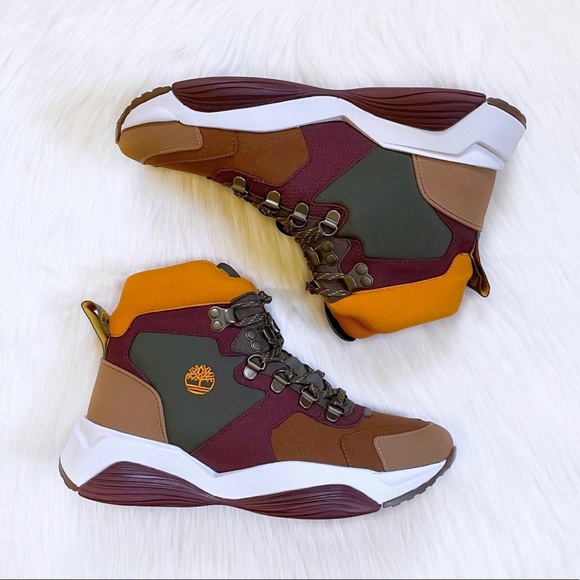 Timberland Women’s Emerald Bay Rust Hiking Sneaker Boots - Picture 7 of 8